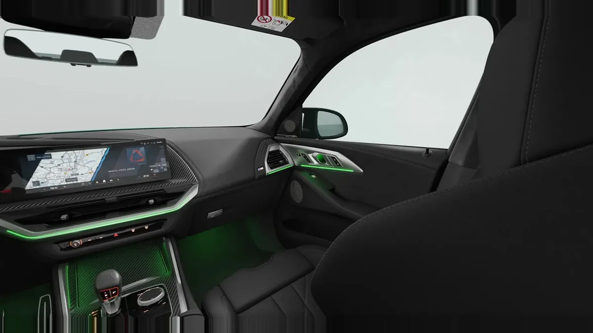 BMW XM 50e 350kW, híbrido enchufable, en renting — Interior