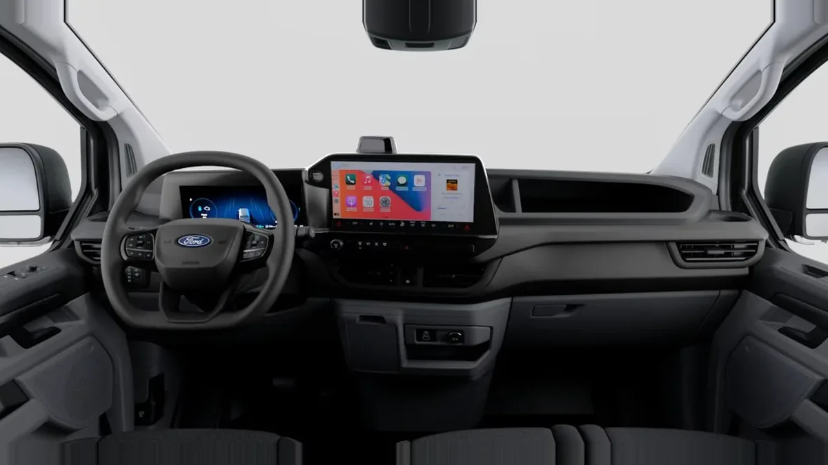 Ford TRANSIT CUSTOM Van 2.5 Duratec PHEV 171kW 320 L1 Trend, híbrido enchufable, en renting — Interior