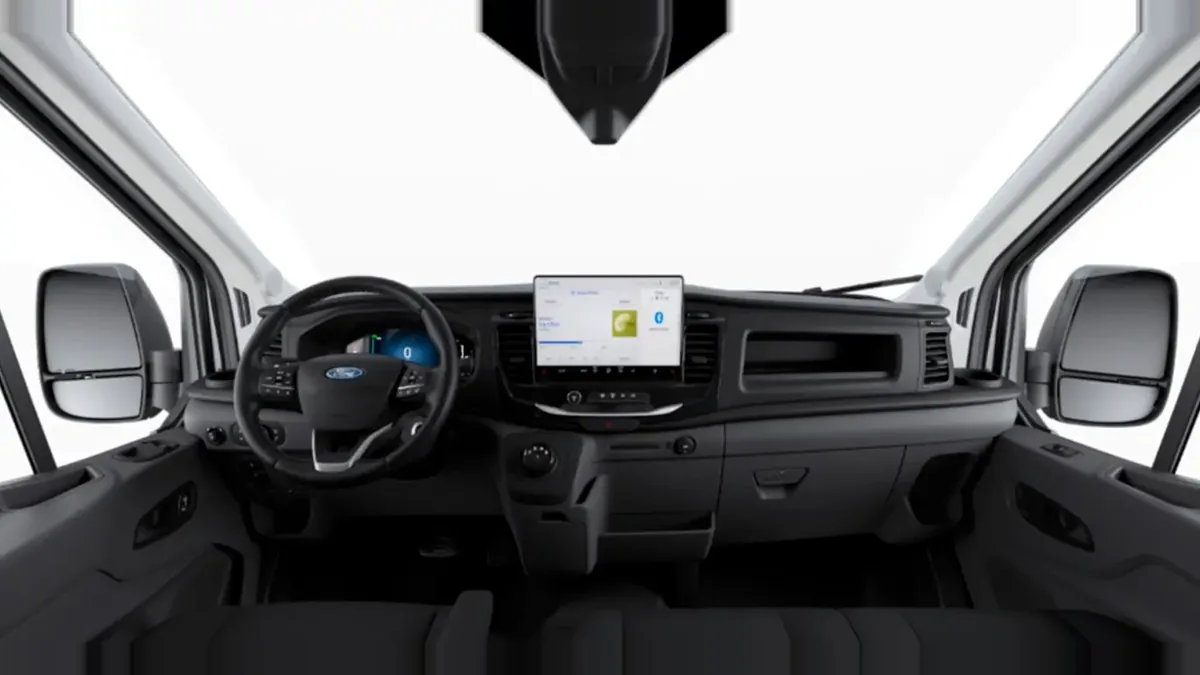 Ford Transit Van 350 L3 BEV Trend 184cv RWD II, 100% eléctrico, en renting — Trasera