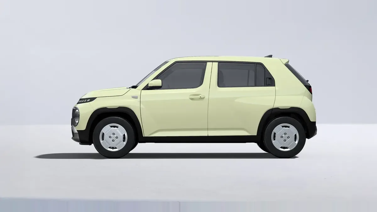 Hyundai Inster 97cv 42kWh Klass, 100% eléctrico, en renting — Lateral