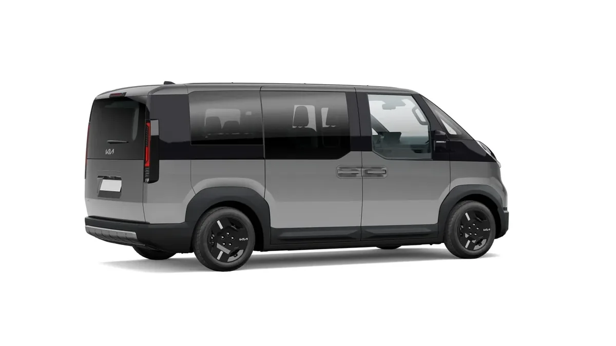 Kia PV5 Passenger L2H1 LR Plus, 100% eléctrico, en renting — Trasera