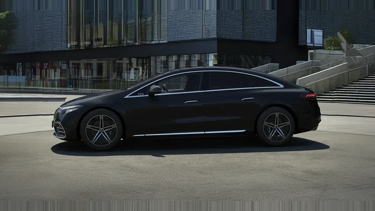 Mercedes-Benz EQS 350 Edition, 100% eléctrico, en renting — Lateral