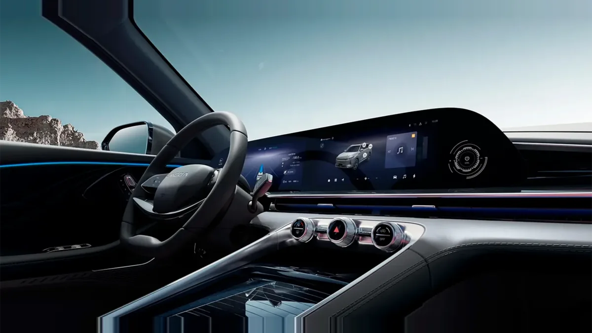 Omoda 9 SHS Premium 1.5 TGDI 3DHT 395kW (537CV) AWD, híbrido enchufable, en renting — Delantera
