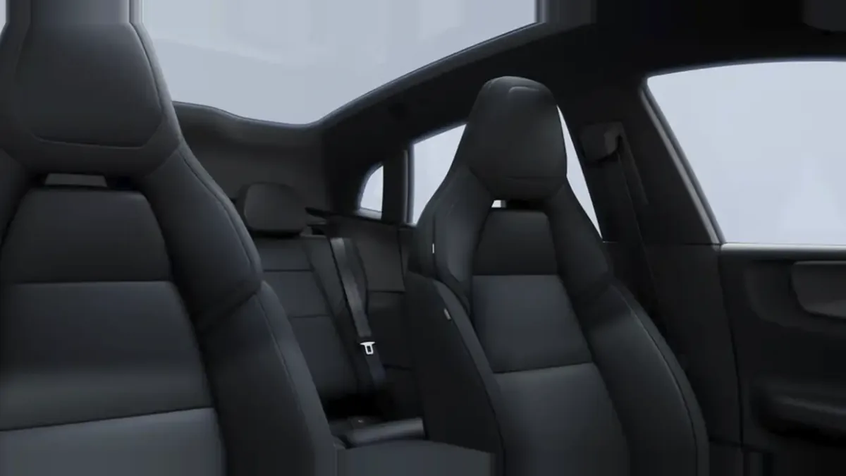 Polestar 4 Long Range Single Motor, 100% eléctrico, en renting — Interior