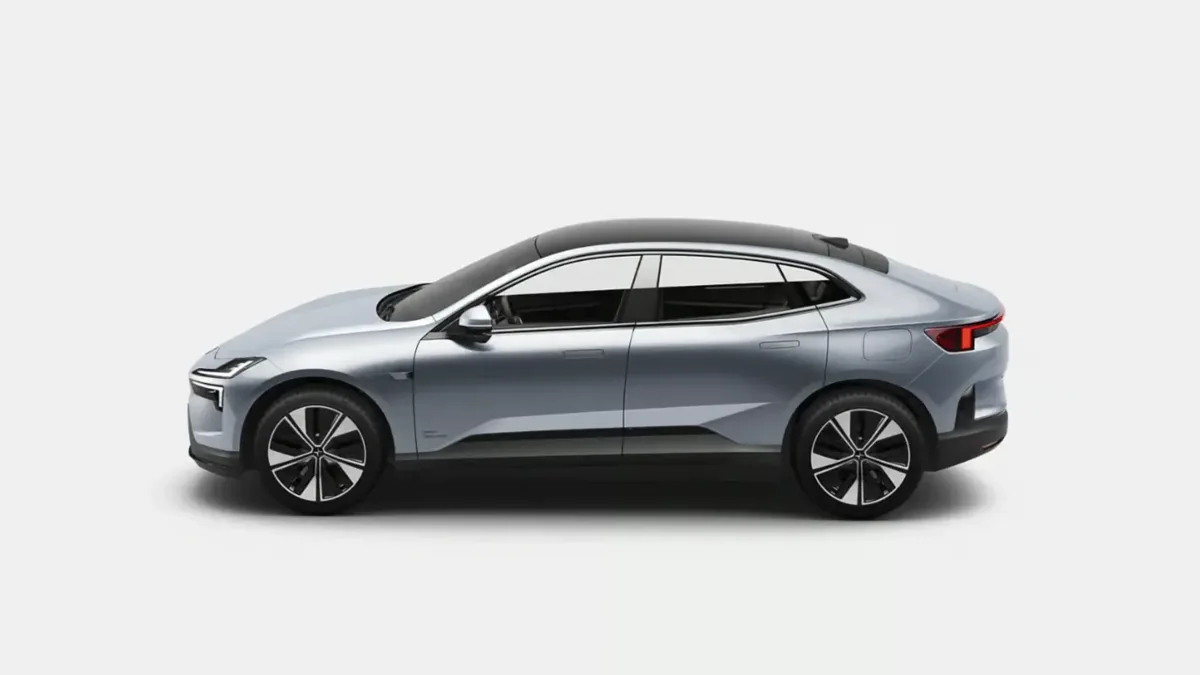Polestar 4 Long Range Single Motor, 100% eléctrico, en renting — Lateral