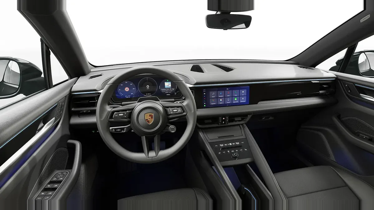 Porsche Macan 4 408CV, 100% eléctrico, en renting — Delantera