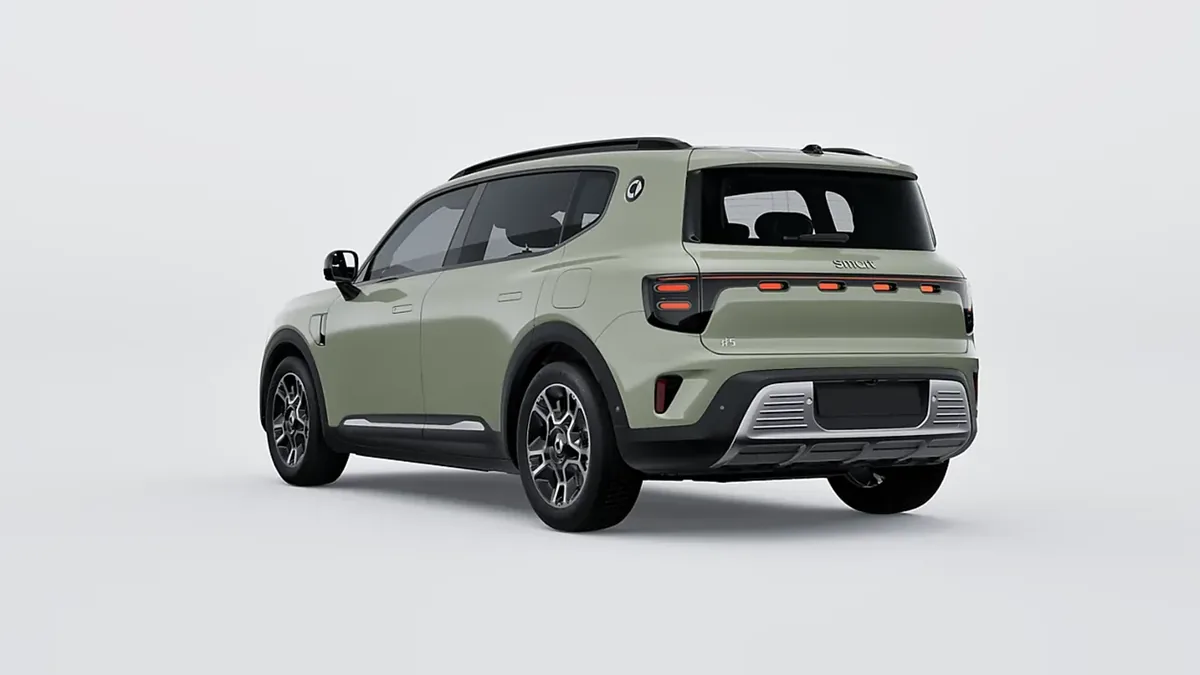 smart #5 Pro, 100% eléctrico, en renting — Delantera